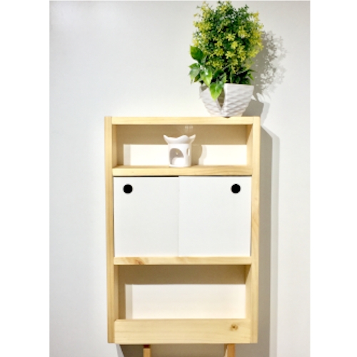 Repisa Baño Ahorrador de Espacio Madera | NC Muebles | VirtualShop
