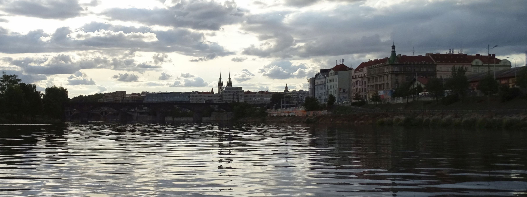 View from the Vltava River