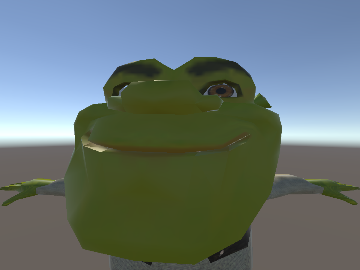 Shrek tiny by Thrak - VRChat avatar preview