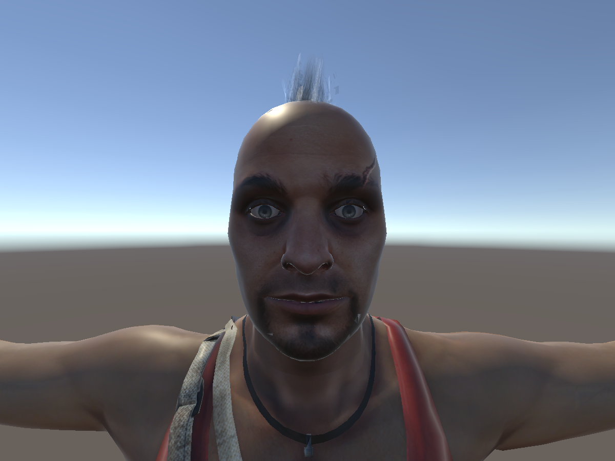 Vaas Mohawk by Peanut_Dinosaur - VRChat avatar preview