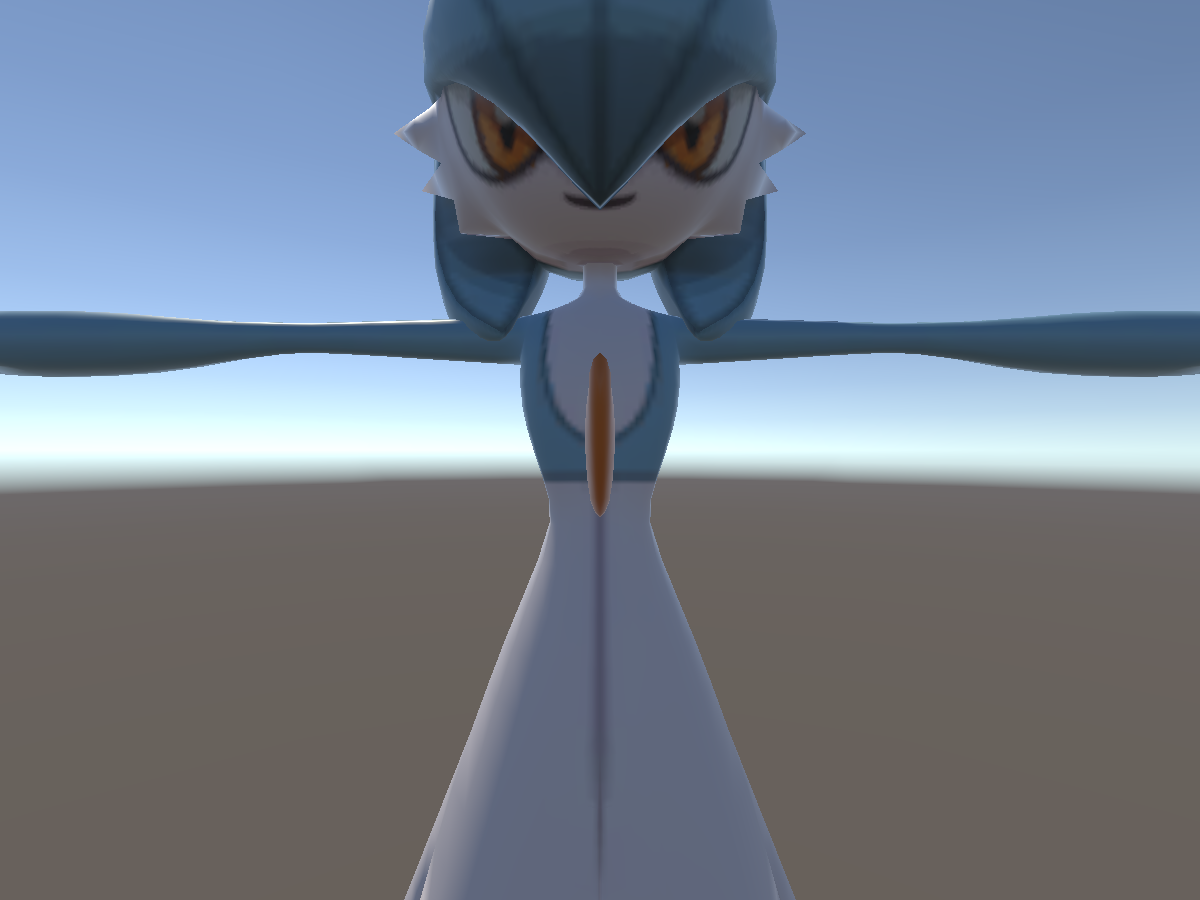 Shiny Gardevoir by Velvet C - VRChat avatar preview