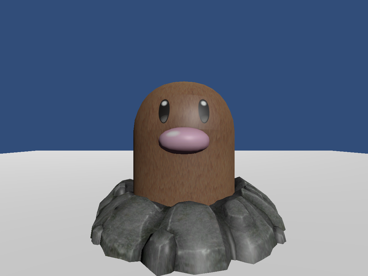 diglett by Cedric Piggory - VRChat avatar preview