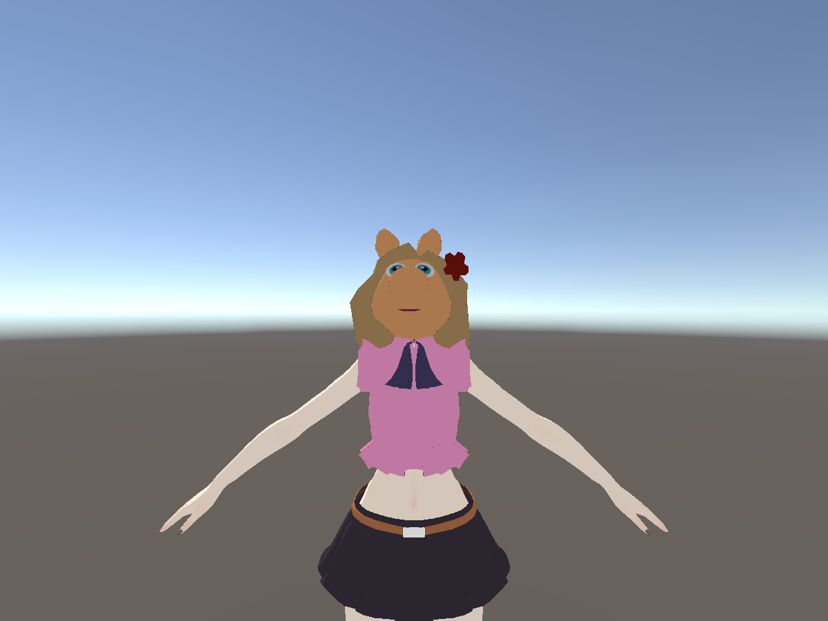 Piggy Chan FIxed by RusticFairybuttz - VRChat avatar preview