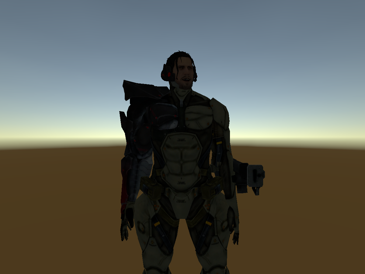 Mega Man by T E N G U - VRChat avatar preview