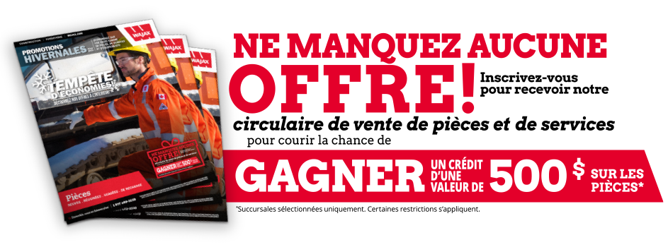 NE MANQUEZ AUCUNE OFFRE!