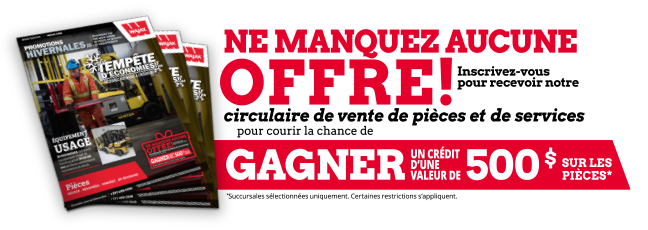 NE MANQUEZ AUCUNE OFFRE!