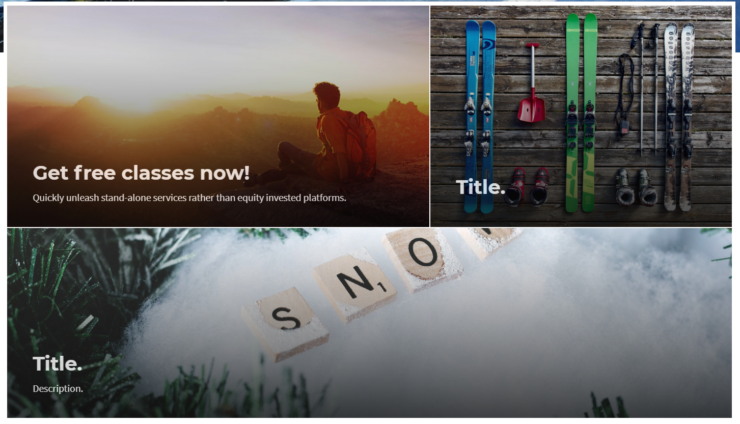 Mosaic with 3 blocks