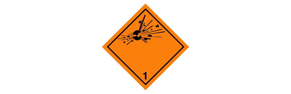 hazardous material class 1 explosives