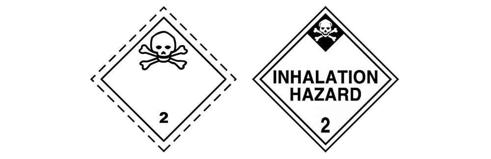 hazardous material class 2.3 toxic gases