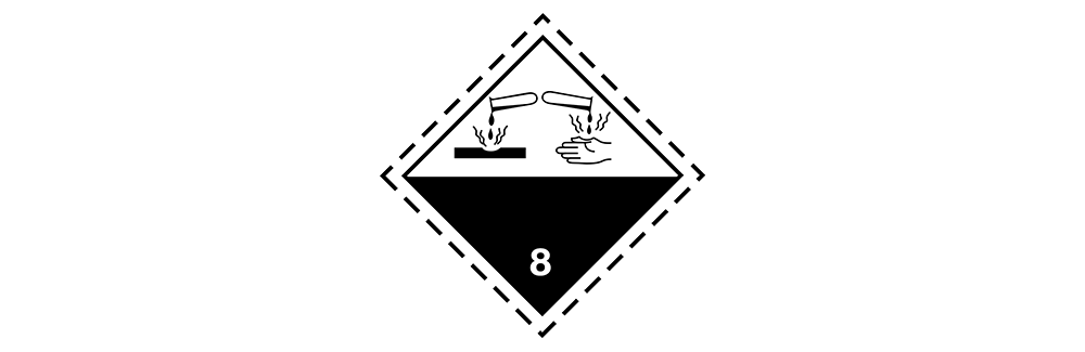 hazardous material class 8 corrosive