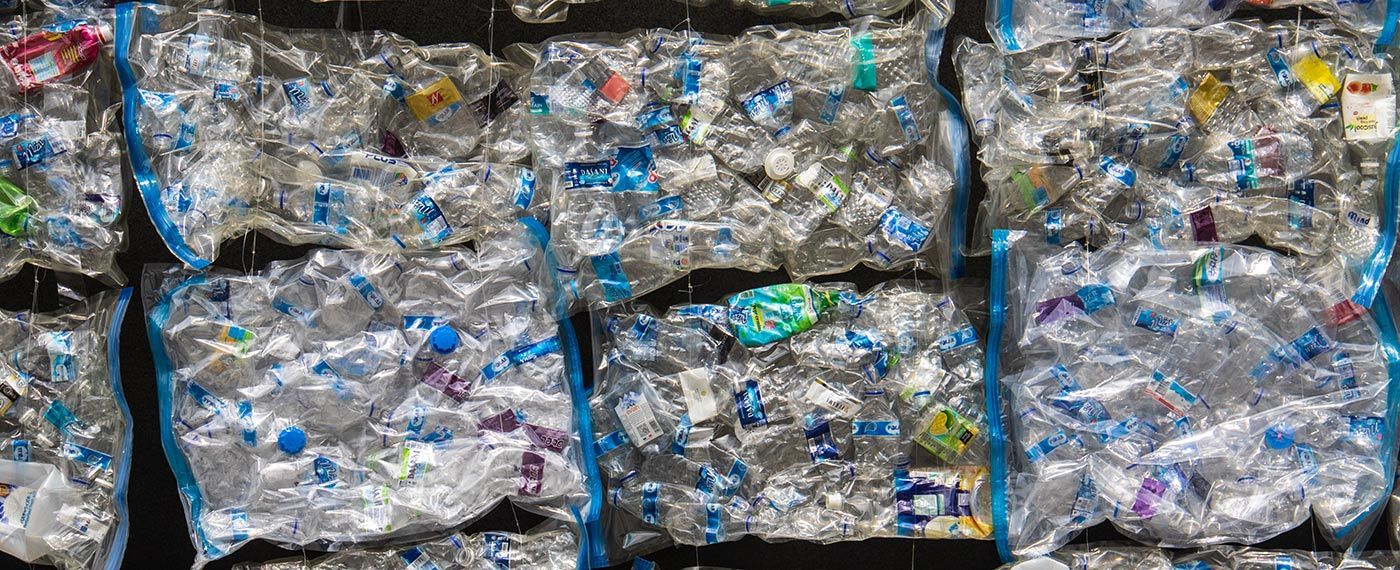 recycling plastic bottles