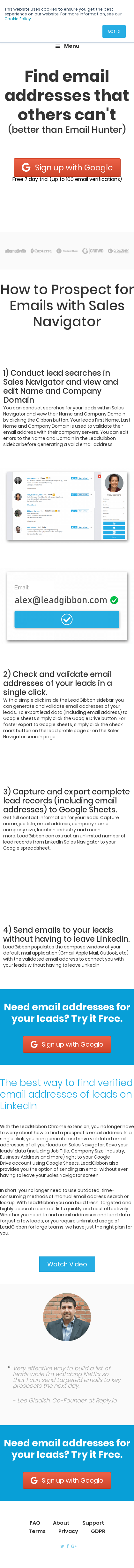 Example of Design for Internet & Telecom, Web Services, Mobile Landing Page by leadgibbon.com | Mobile Landing Page Design