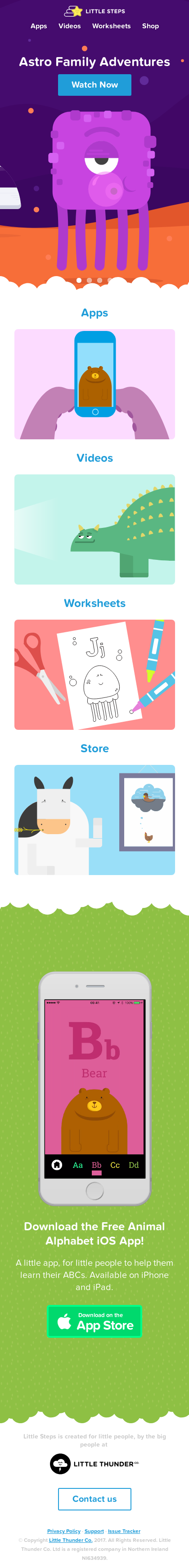 Example of Design for Jobs & Education, Education, Mobile Landing Page by littlesteps.to | Mobile Landing Page Design