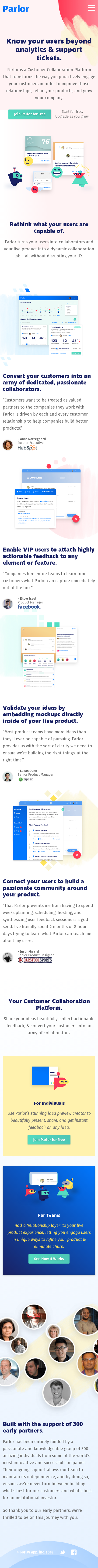 Example of Design for Business & Industrial, Mobile Landing Page by teamparlor.com | Mobile Landing Page Design