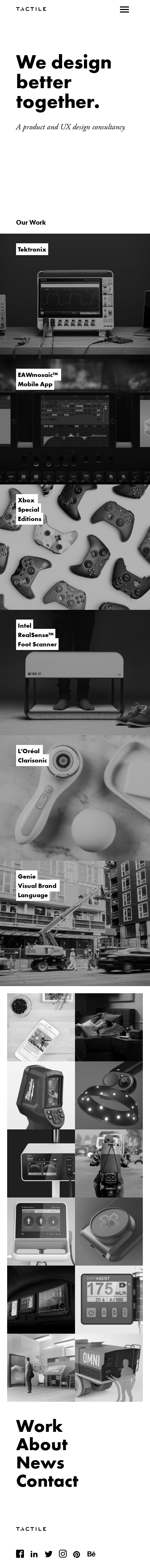 Example of Design for Computers & Electronics, Mobile Landing Page by tactileinc.com | Mobile Landing Page Design