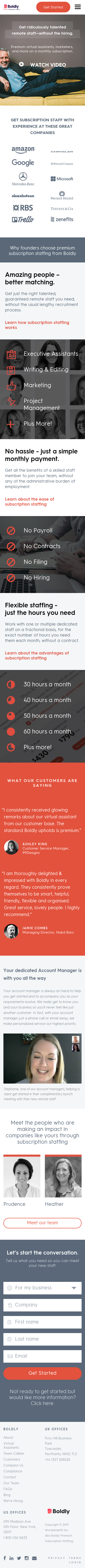 Example of Design for Business & Industrial, Business Operations, Mobile Landing Page by boldly.com | Mobile Landing Page Design