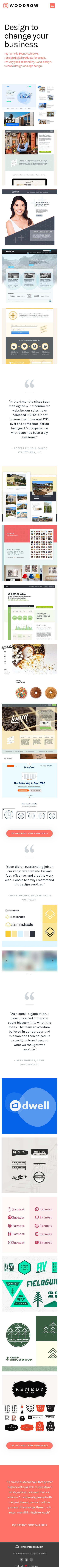 Example of Design for Arts & Entertainment, Mobile Landing Page by meetwoodrow.com | Mobile Landing Page Design