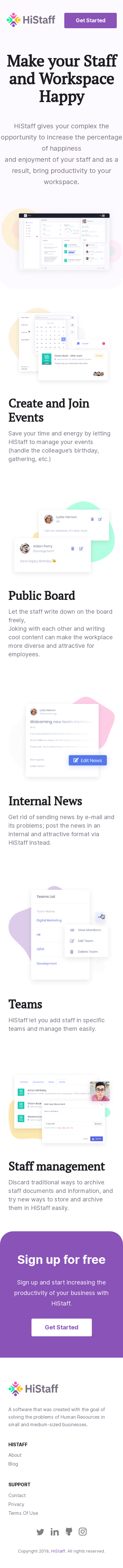 Example of Design for Business & Industrial, Mobile Landing Page by histaff.io | Mobile Landing Page Design