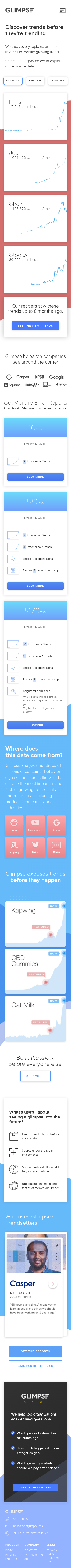 Example of Design for Business & Industrial, Mobile Landing Page by meetglimpse.com | Mobile Landing Page Design