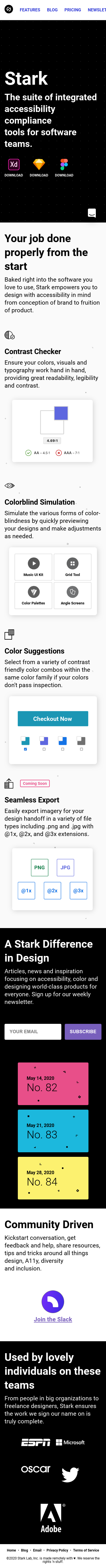 Example of Design for Computers & Electronics, Software, Mobile Landing Page by getstark.co | Mobile Landing Page Design