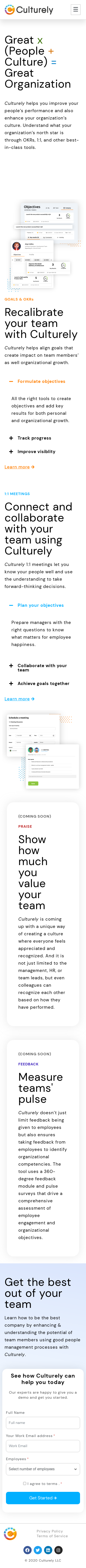 Example of Design for Business & Industrial, Business Operations, Mobile Landing Page by culturely.io | Mobile Landing Page Design