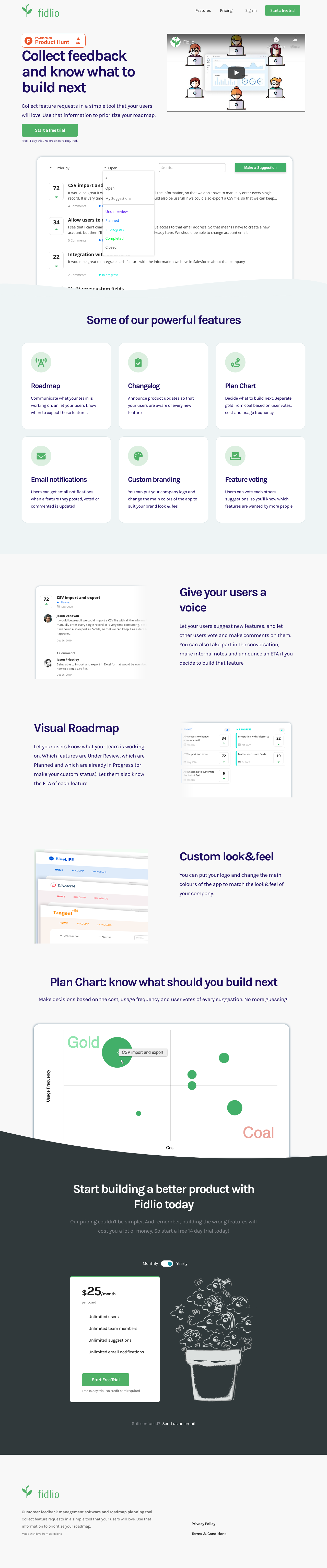 Example of Design for Computers & Electronics, Software, Landing Page by fidlio.com | Landing Page Design