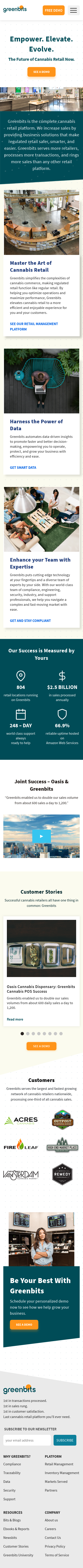 Example of Design for Business & Industrial, Mobile Landing Page by greenbits.com | Mobile Landing Page Design