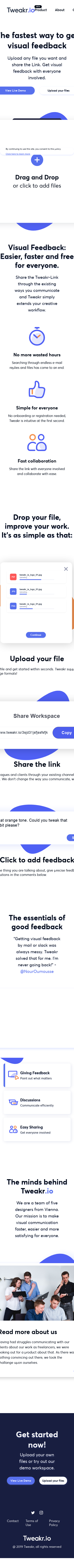 Example of Design for Uncategorized, Mobile Landing Page by tweakr.io | Mobile Landing Page Design
