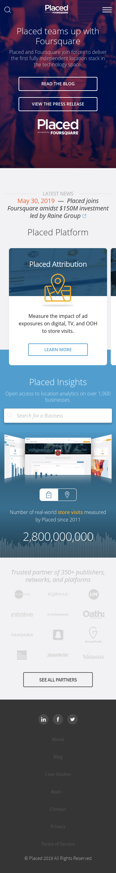 Example of Design for Uncategorized, Mobile Landing Page by placed.com | Mobile Landing Page Design