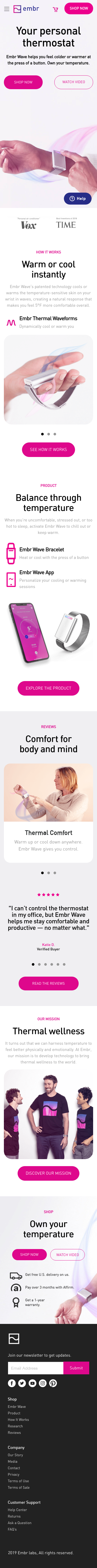 Example of Design for Home & Garden, HVAC & Climate Control, Mobile Landing Page by embrlabs.com | Mobile Landing Page Design