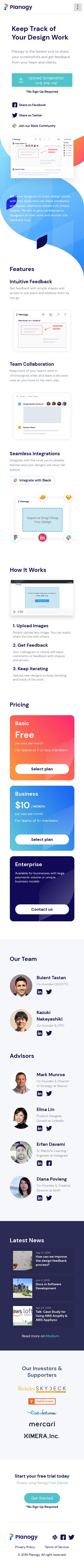 Example of Design for Computers & Electronics, Software, Mobile Landing Page by planogy.com | Mobile Landing Page Design