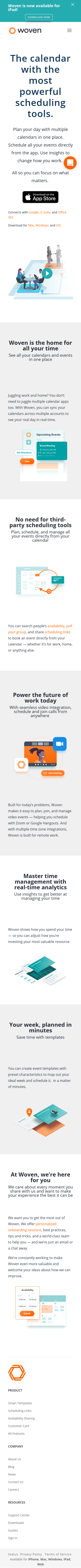 Example of Design for Computers & Electronics, Software, Business & Productivity Software, Mobile Landing Page by woven.com | Mobile Landing Page Design