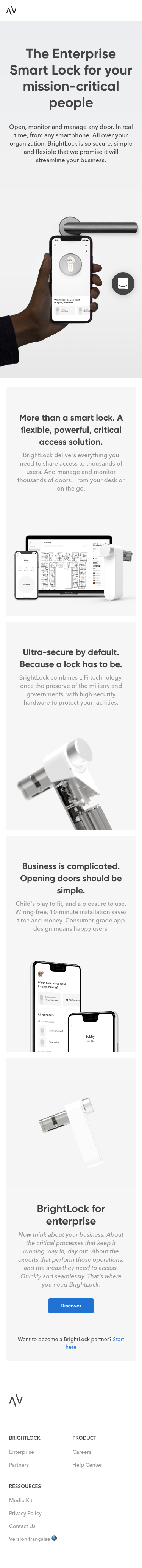Example of Design for Computers & Electronics, Mobile Landing Page by havr.io | Mobile Landing Page Design
