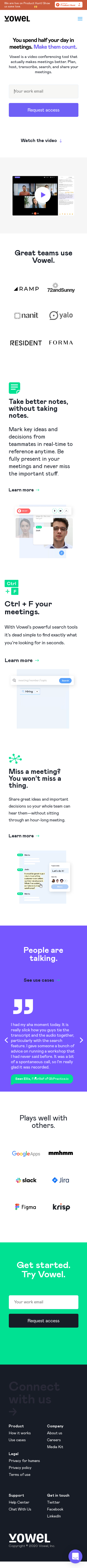 Example of Design for Uncategorized, Mobile Landing Page by vowel.com | Mobile Landing Page Design