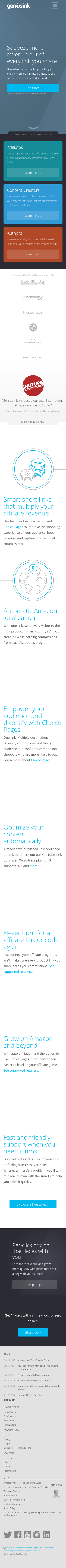 Example of Design for Business & Industrial, Mobile Landing Page by geniuslink.com | Mobile Landing Page Design