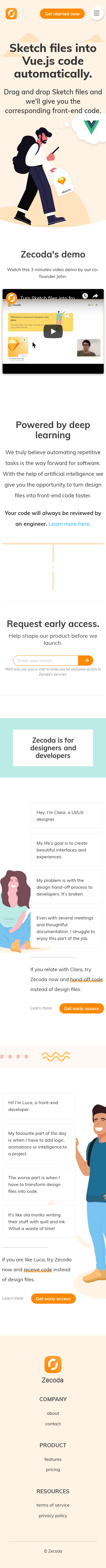 Example of Design for Computers & Electronics, Software, Multimedia Software, Mobile Landing Page by zecoda.com | Mobile Landing Page Design