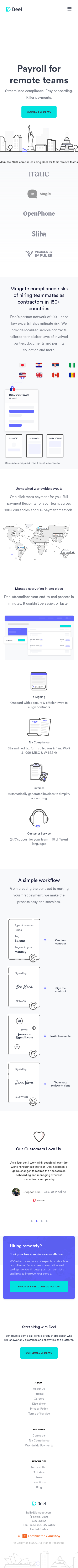 Example of Design for Law & Government, Legal, Mobile Landing Page by letsdeel.com-V2 | Mobile Landing Page Design
