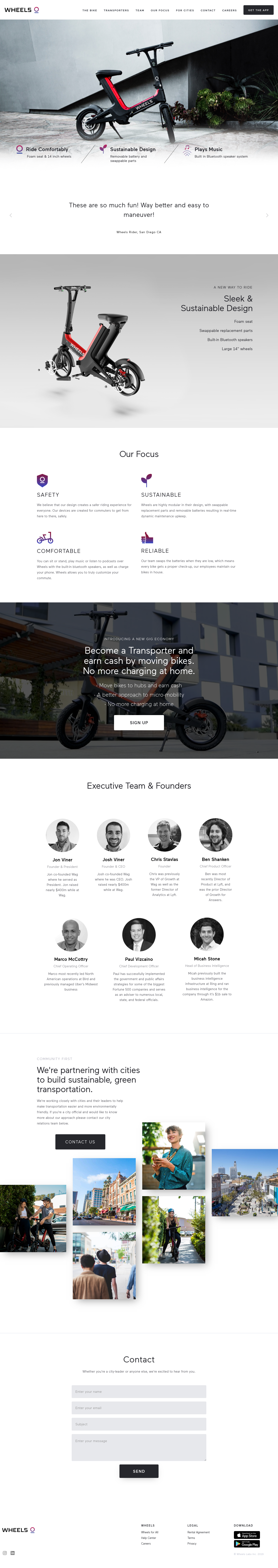Example of Design for Autos & Vehicles, Mobile Landing Page by takewheels.com | Mobile Landing Page Design
