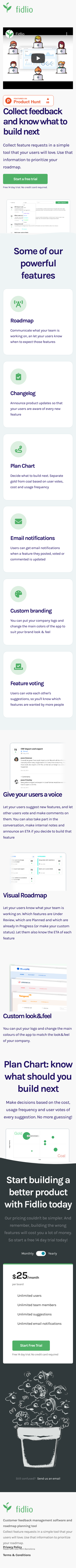 Example of Design for Computers & Electronics, Mobile Landing Page by fidlio.com | Mobile Landing Page Design