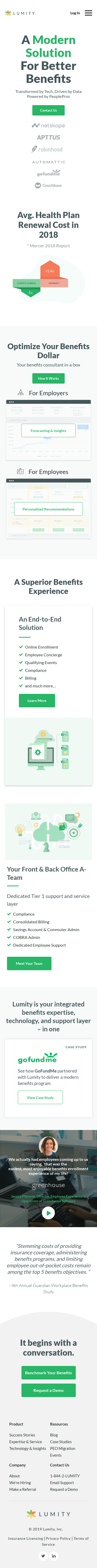 Example of Design for Business & Industrial, Business Operations, Mobile Landing Page by lumity.com | Mobile Landing Page Design
