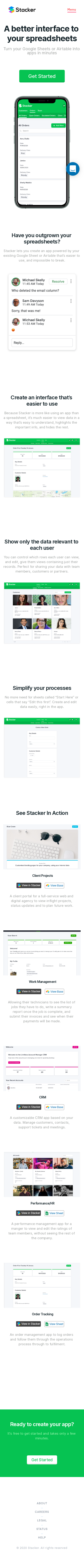Example of Design for Business & Industrial, Mobile Landing Page by thinkbold.io | Mobile Landing Page Design