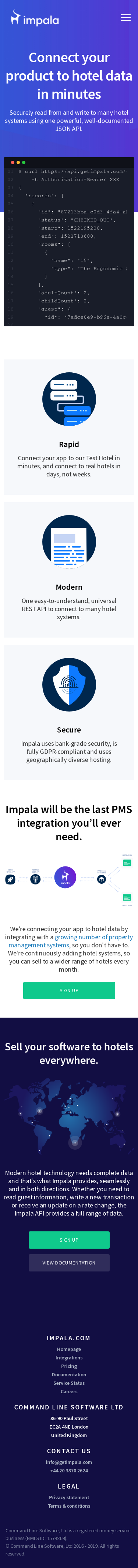 Example of Design for Computers & Electronics, Mobile Landing Page by getimpala.com | Mobile Landing Page Design