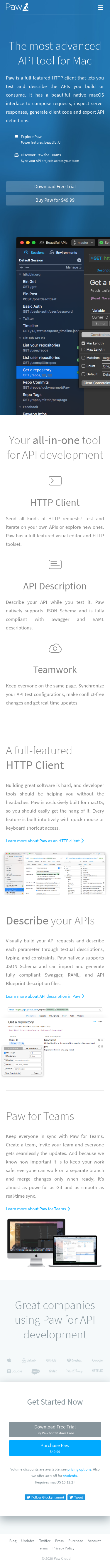 Example of Design for Science, Computer Science, Mobile Landing Page by paw.cloud | Mobile Landing Page Design