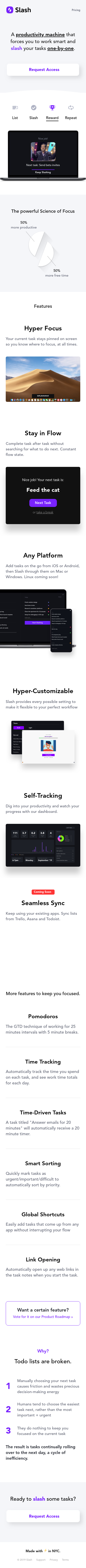 Example of Design for Computers & Electronics, Software, Business & Productivity Software, Mobile Landing Page by getslash.co | Mobile Landing Page Design