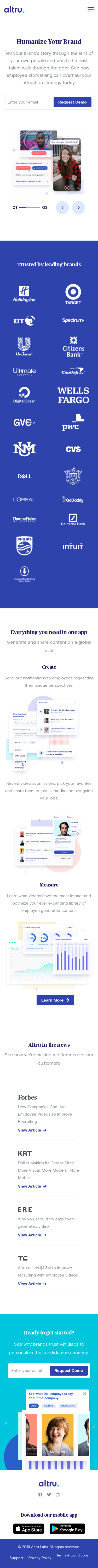 Example of Design for Business & Industrial, Mobile Landing Page by altrulabs.com | Mobile Landing Page Design