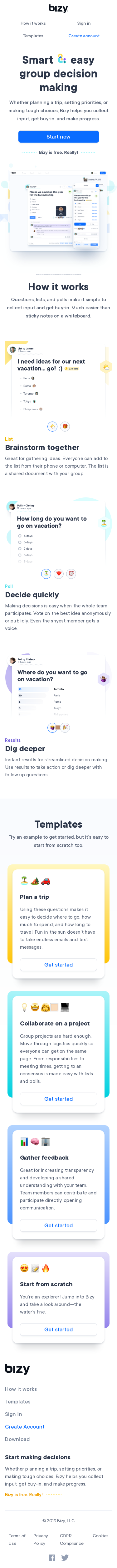 Example of Design for Uncategorized, Mobile Landing Page by bizy.com | Mobile Landing Page Design
