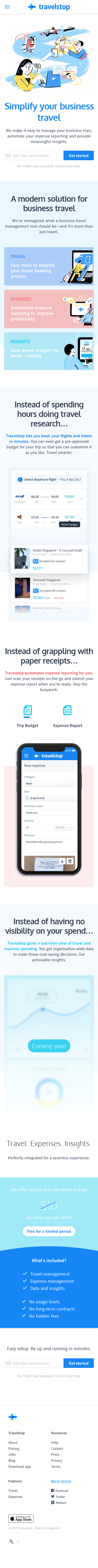 Example of Design for Finance, Mobile Landing Page by travelstop.com | Mobile Landing Page Design