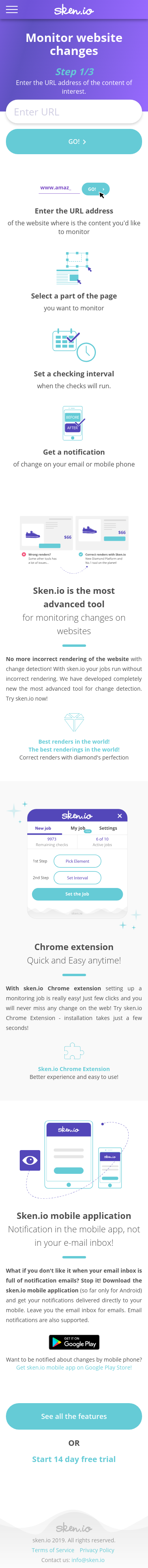 Example of Design for Computers & Electronics, Mobile Landing Page by sken.io | Mobile Landing Page Design