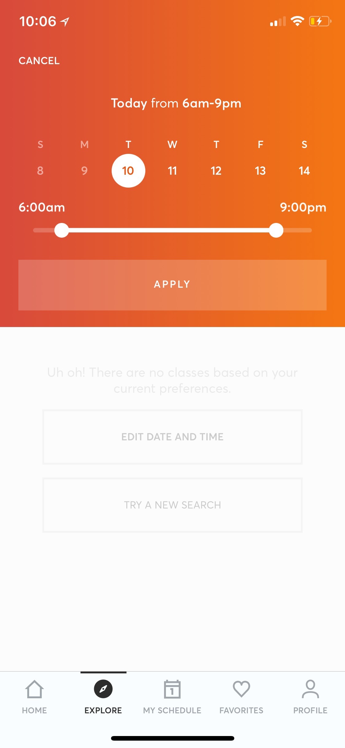 Mindbody Iphone X Mobile Apps Screenshots Examples Ios Mobile App Screenshots Waveguide Io