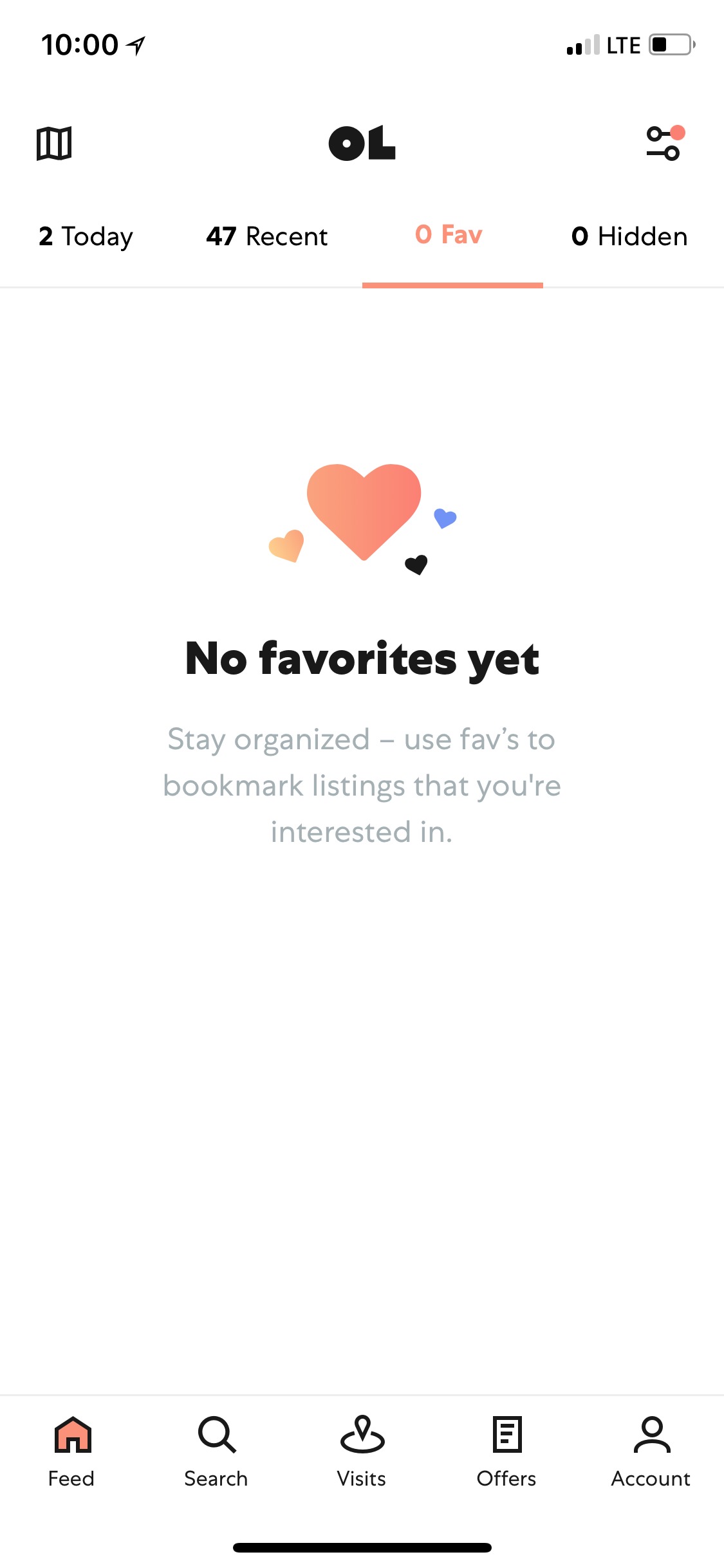 Open Listings (iPhone X)